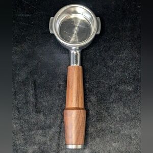 58mm Bottomless 2 Ear Portafilter, Naked Porta Filter 18-21 Gram Filter Basket